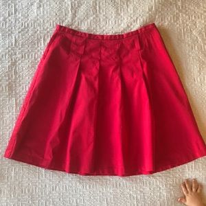 Apt. 9 pleated red skirt 14